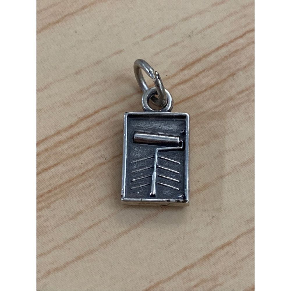 .925 Paint Pan Sterling Silver Jewelry Charm